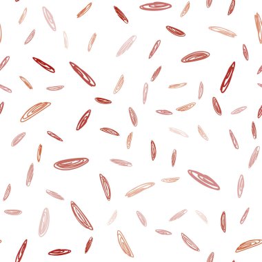 Işık kırmızı noktalar ile sarı vektör sorunsuz kapak. Kabarcıkları ile soyut tarzda bulanık dekoratif tasarım. Güzel tasarım, iş reklam için.