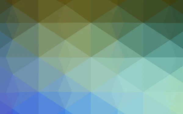 Bleu Clair Vert Vecteur Abstrait Mosaïque Toile Fond Échantillon Aux — Image vectorielle