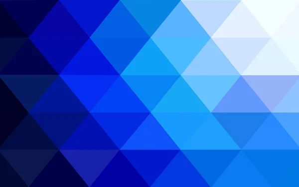 Illustration Polygonale Vectorielle Bleu Claire Composée Triangles Modèle Triangulaire Pour — Image vectorielle