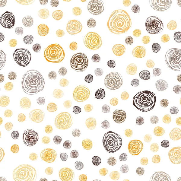 Koyu turuncu vektör sorunsuz soyut doodle şablonu. Dekoratif illüstrasyon soyut şablonundaki karalamalar ile. Dokulu deseni-ebilmek var olmak kullanılmış için Web sitesi.