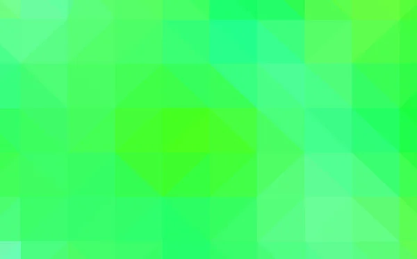 Zöld Sárga Vektor Absztrakt Sokszögű Háttérben Fény Elegáns Fényes Sokszögű — Stock Vector