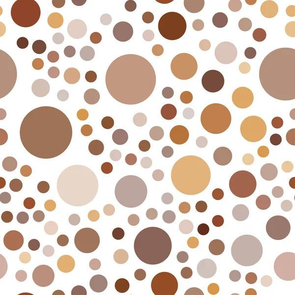 Koyu turuncu vektör sorunsuz zemin noktalar ile. Renkli gradyan ile arka plan üzerinde bulanık kabarcıklar. Desen doku duvar kağıdı olarak kullanılabilir.