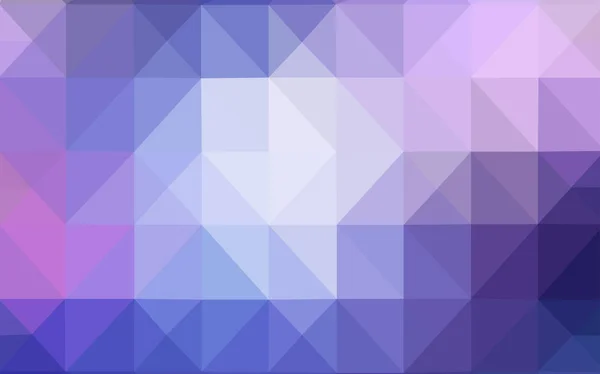 浅粉色 蓝色矢量模板 带渐变三角形 带有三角形的彩色抽象插图 新模板为您的品牌书 — 图库矢量图片