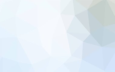 Hafif mavi vektör soyut mozaik desen. Çokgen şekilleri ile bir örnek. Web siteniz için köşeli tasarım.