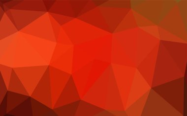 Işık kırmızı vektör Çokgen arka plan. Glitter soyut resim zarif bir tasarıma sahip. İşiniz için tamamen yeni bir tasarım.