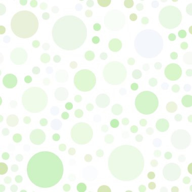 Açık yeşil, sarı vektör sorunsuz şablon daireler ile. Kabarcıkları ile soyut tarzda bulanık dekoratif tasarım. Reklam, poster, afiş, Web sitenizin için yeni tasarım.