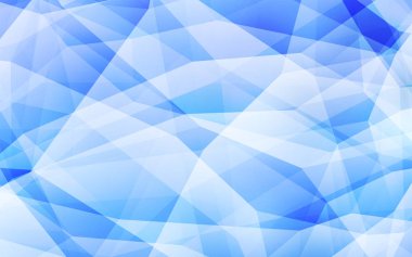 Hafif mavi vektör düşük poli doku. Glitter soyut resim zarif bir üçgen ile. Web siteniz için yeni bir doku.