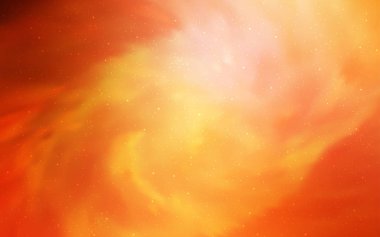 Işık kırmızı, sarı vektör kapak astronomik yıldız ile. Parlak astronomik yıldız ile renkli illüstrasyon parlayan. Desen Astroloji Web siteleri için.