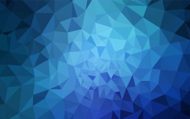 Hafif mavi vektör degrade üçgenler şablonu. Üçgen geometrik örnek gradyan ile. Senin arka plan için dokulu deseni.