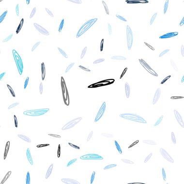 Koyu mavi kabarcıkları ile sorunsuz arka plan vektör. Soyut illüstrasyon renkli baloncuklar doğa tarzı ile. Reklam, poster, afiş, Web sitenizin için yeni tasarım.