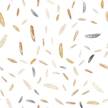 Işık turuncu vektör disklerle sorunsuz doku. Kabarcıkları ile soyut tarzda bulanık dekoratif tasarım. Reklam, poster, afiş, Web sitenizin için yeni tasarım.