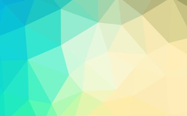 Açık mavi, yeşil vektör degrade üçgenler doku. Üçgenler ile renkli soyut resimde. Senin arka plan için dokulu deseni.