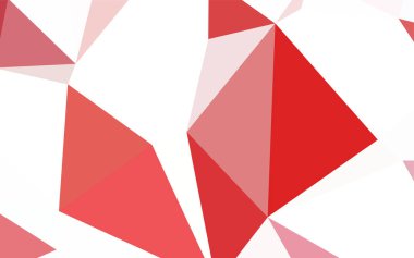 Hafif mavi vektör degrade üçgenler desen. Üçgenler ile renkli resimde parlayan. Afiş için tamamen yeni şablon.