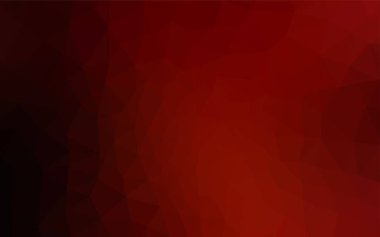 Koyu kırmızı vektör düşük poli düzeni. Geometrik şekil gradyan ile Origami tarzında. İş tasarımınız için yeni stil.