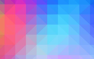 Işık çok renkli vektör arka plan poligonal. Glitter soyut resim zarif bir üçgen ile. Web siteniz için köşeli tasarım.