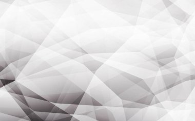 Işık gri vektör soyut mozaik arka plan. Üçgenler ile modern soyut resim. İşiniz için yeni tasarım.