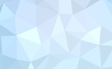 Açık mavi, vektör soyut poligonal şablon sarı. Glitter soyut resim zarif bir üçgen ile. Tamamen yeni bir tasarım sizin broşürü.