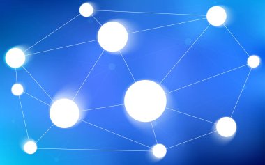 Noktalar, çizgiler ile ışık mavi vektör kapak. Renkli resimde daire ve çizgili fütüristik tarzı. Marka kitap tamamen yeni şablon.