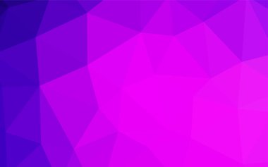 Mor ışık, vektör soyut poligonal şablon pembe. Geometrik şekil gradyan ile Origami tarzında. Web siteniz için yeni bir doku.