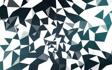 Koyu mavi vektör degrade üçgenler doku. Renkli resimde gradyan ile poligonal tarzı. Marka kitap için yeni şablon.