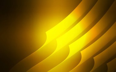 Renkli çizgili koyu turuncu vektör doku. Modern geometrik soyut illüstrasyon hatları ile. Reklam, kitapçıklar, broşürler için şablon.