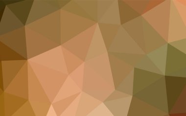 Koyu mavi vektör üçgen mozaik şablonu. Gradyan ile zarif parlak poligonal illüstrasyon. Web siteniz için yeni bir doku.