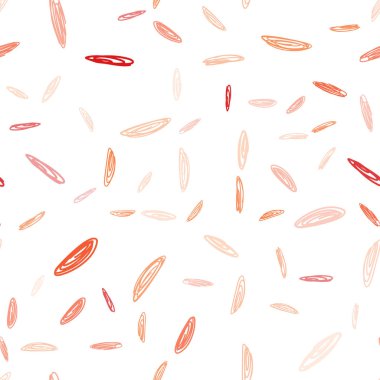 Işık kırmızı, sarı vektör sorunsuz şablon daireler ile. İllüstrasyon renkli soyut daireler parlayan ayarlanmış. Güzel tasarım, iş reklam için.