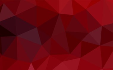 Işık turuncu vektör poligonal model. Gradyan ile poligonal soyut resim. Tamamen yeni bir tasarım sizin broşürü.