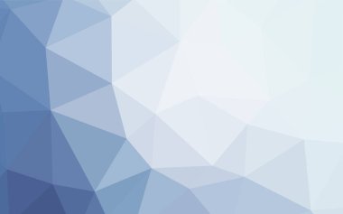 Üçgen zemin parlayan ışık mavi vektör. Noktalı resim stili üçgenler ile yaratıcı çizimde. Desen için bir marka kitabın zemin.