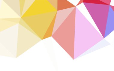 Açık mavi, yeşil vektör Çokgen arka plan. Üçgenler ile renkli soyut resimde. Desen için bir marka kitabın zemin.