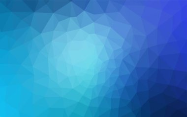 Hafif mavi vektör soyut mozaik desen. Tamamen yeni bir renk illüstrasyon poligonal bir tarzda. Tasarımınız için üçgen desen.