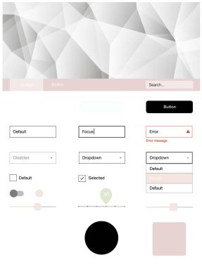Hafif pembe, yeşil vektör tel kafes kiti kristalleri ile. Dekoratif UI takımı tasarım renkli kristaller ile soyut tarzda. Bu örnek için sitesidir.