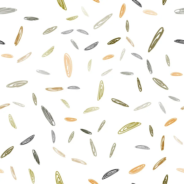 Koyu yeşil, sarı lekeler ile sorunsuz kapak vektör. Bulanık damla Glitter soyut Illustration yağmur. Reklam, poster, afiş, Web sitenizin için yeni tasarım.