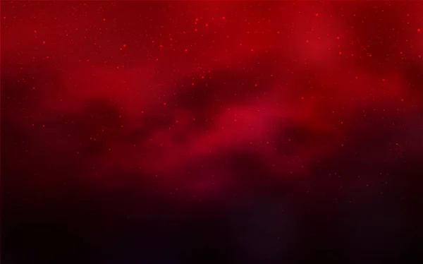 Σκούρο Κόκκινο Διάνυσμα Υφή Αστέρια Του Γαλαξία Θολή Διακοσμητικό Σχέδιο — Διανυσματικό Αρχείο