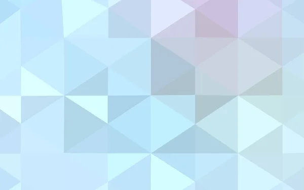 Luz Azul Vector Brillante Telón Fondo Triangular Ilustración Geométrica Creativa — Vector de stock