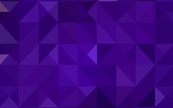 Dark Purple Vector Abstract Polygonal Pattern Creative Geometric Illustration Origami — Stock Vector