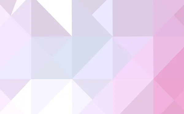 Fond Polygonal Vecteur Rose Clair Illustration Colorée Dans Style Abstrait — Image vectorielle