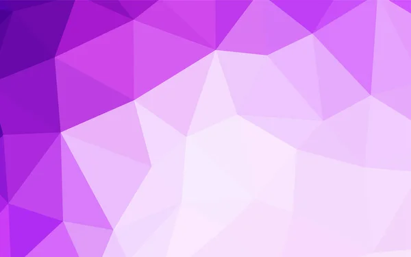 Светло Розовый Вектор Абстрактный Мозаичный Фон Образец Многоугольной Формы Текстурированный — стоковый вектор