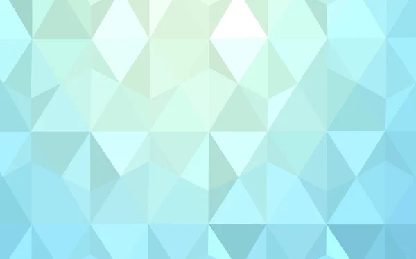 Hellblaues Vektor Polygonales Muster Bunte Illustration Abstrakten Stil Mit Dreiecken — Stockvektor