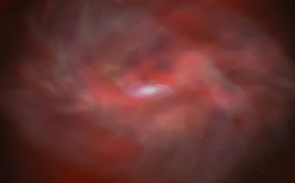Samanyolu Yıldız Ile Kırmızı Vektör Doku Işık Gökada Yıldız Ile — Stok Vektör