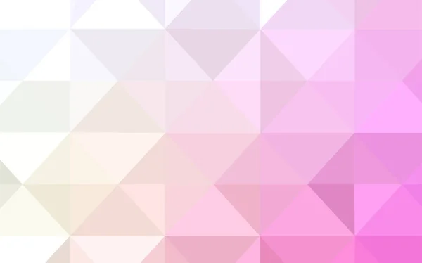 Rose Clair Polygone Vectoriel Jaune Mise Page Abstraite Illustration Abstraite — Image vectorielle