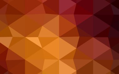 Koyu mavi vektör poligonal arka plan. Çokgen şekilleri ile bir örnek. Tasarımınız için yeni bir doku.