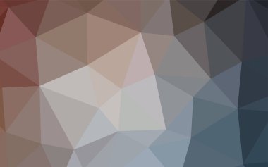 Açık mavi, vektör degrade üçgenler desen sarı. Poligonal illüstrasyon parlayan, hangi üçgen oluşur. Web siteniz için köşeli tasarım.