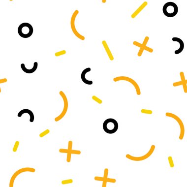 Işık turuncu vektör soyut çizgilerle seamless modeli. Sorunsuz şekilde abstact Degrade çizgiler kümesi ile. Desen tasarım kumaş, duvar kağıtları.