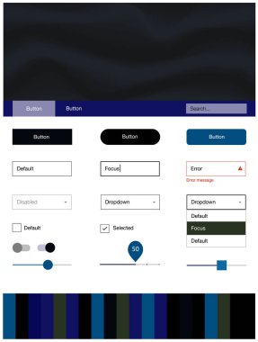 Eğik çizgili koyu çok renkli vektör stil rehberi. Degrade yarı ton mermer stiliyle yaratıcı çizimde. Web siteleri, açılış sayfaları için güzel düzeni.