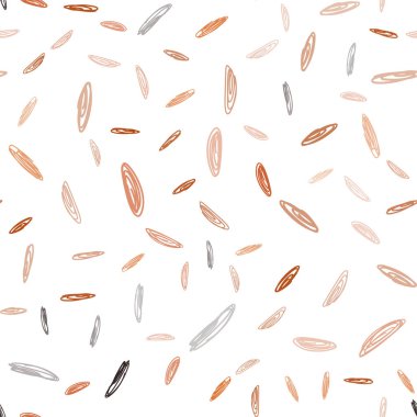 Koyu turuncu vektör kabarcıkları ile sorunsuz arka plan. Soyut illüstrasyon renkli baloncuklar doğa tarzı ile. Güzel tasarım, iş reklam için.