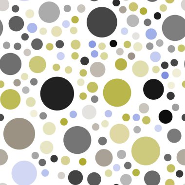 Açık mavi, sarı vektör noktalar ile sorunsuz kapak. Bulanık damla Glitter soyut Illustration yağmur. Reklam, poster, afiş, Web sitenizin için yeni tasarım.