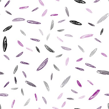 Koyu mor vektör küreler ile seamless modeli. İllüstrasyon renkli soyut daireler parlayan ayarlanmış. Desen-ebilmek var olmak kullanılmış için güzel web siteleri.