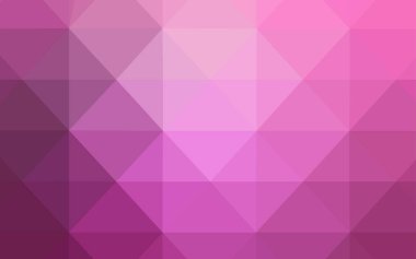 Hafif pembe vektör arka plan poligonal. Gradyan ile Origami tarzında yaratıcı geometrik şekil. Cep telefonu arka plan için şablon.