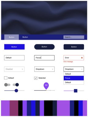 Koyu pembe, mavi stil rehberi eğik çizgilerle vektör. Degrade yarı ton mermer stiliyle yaratıcı çizimde. Bu örnek için sitesidir.